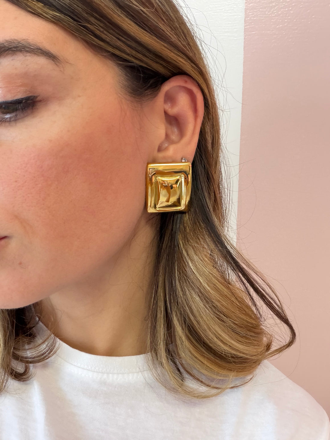 Set SQUARE orecchini e bracciale