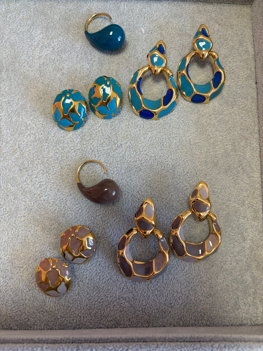 Set NORA orecchini e anello