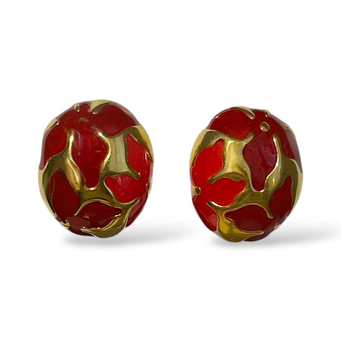 Orecchini bottone NORA