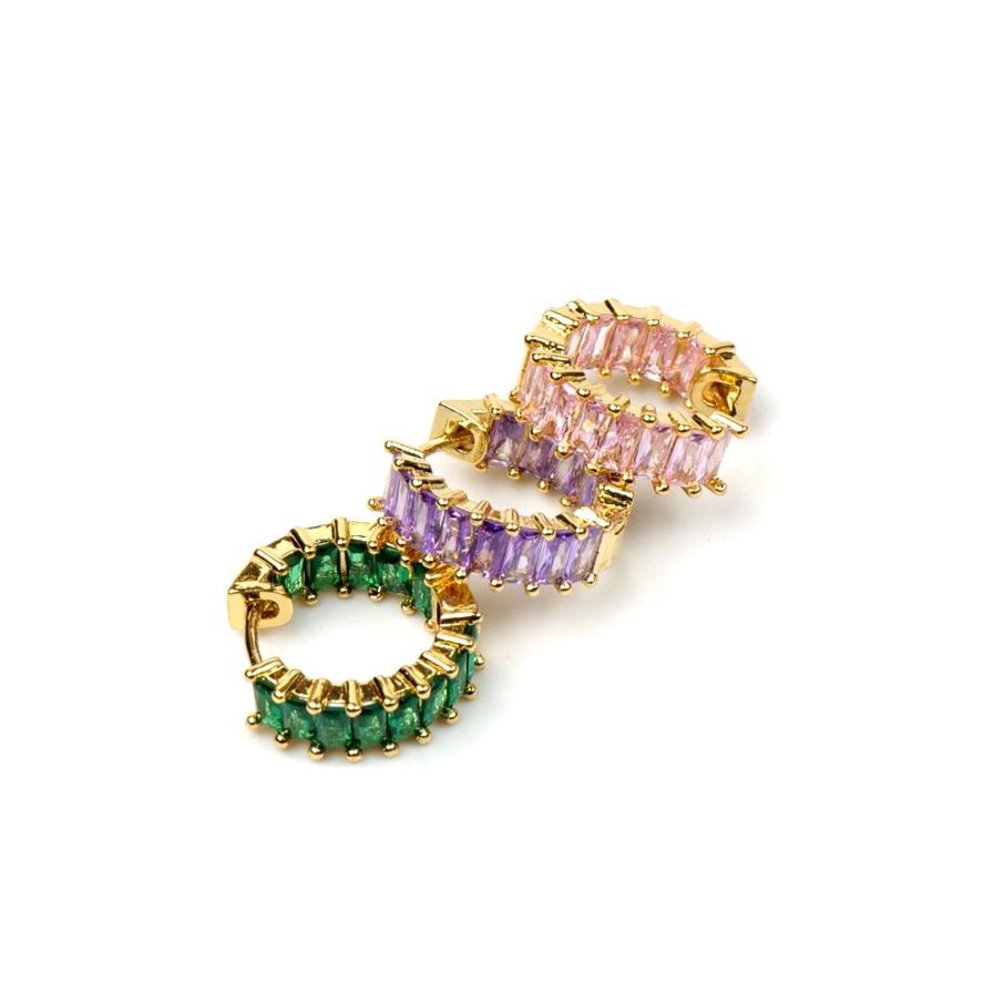 Orecchini GLORIA BAGUETTE GOLD