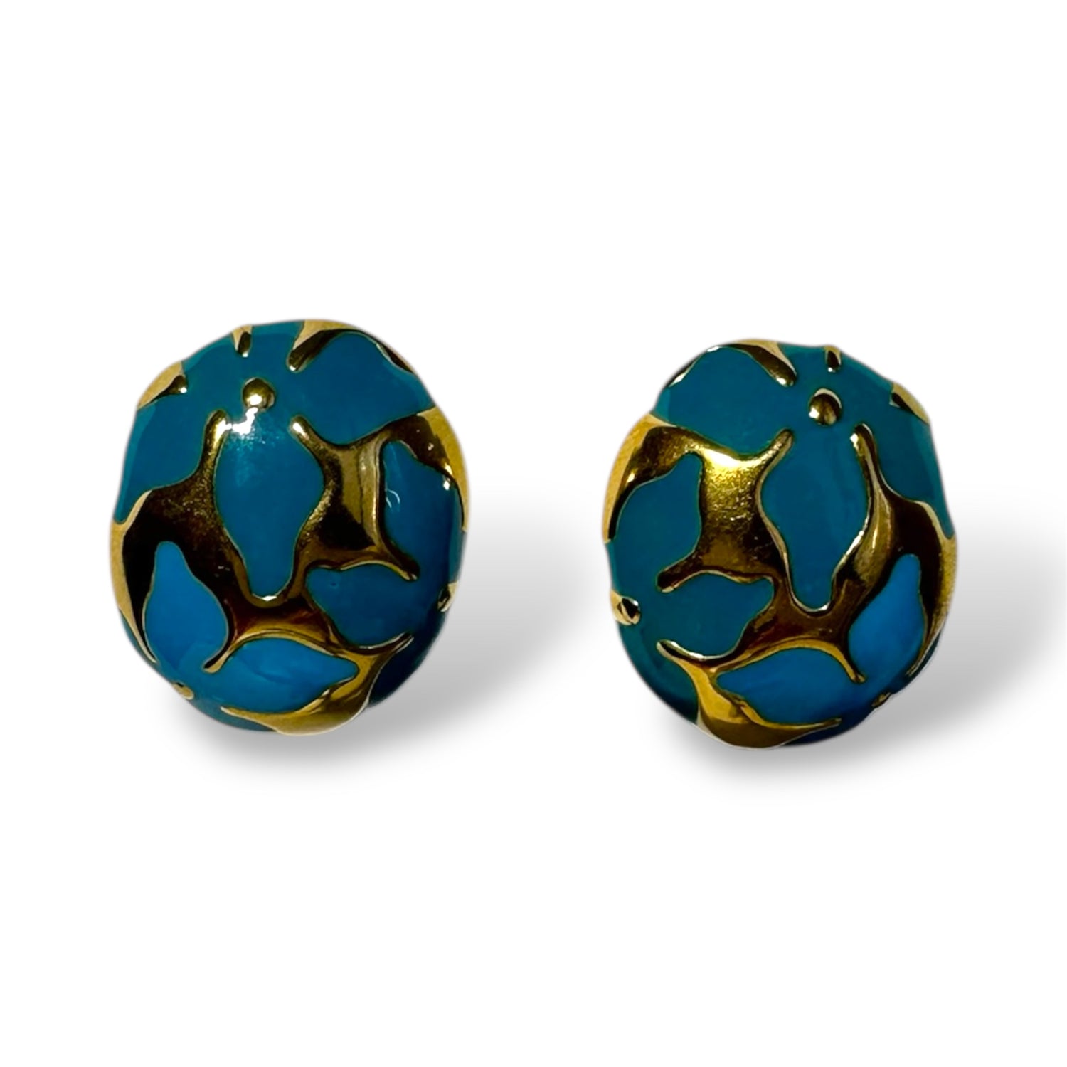 Orecchini bottone NORA