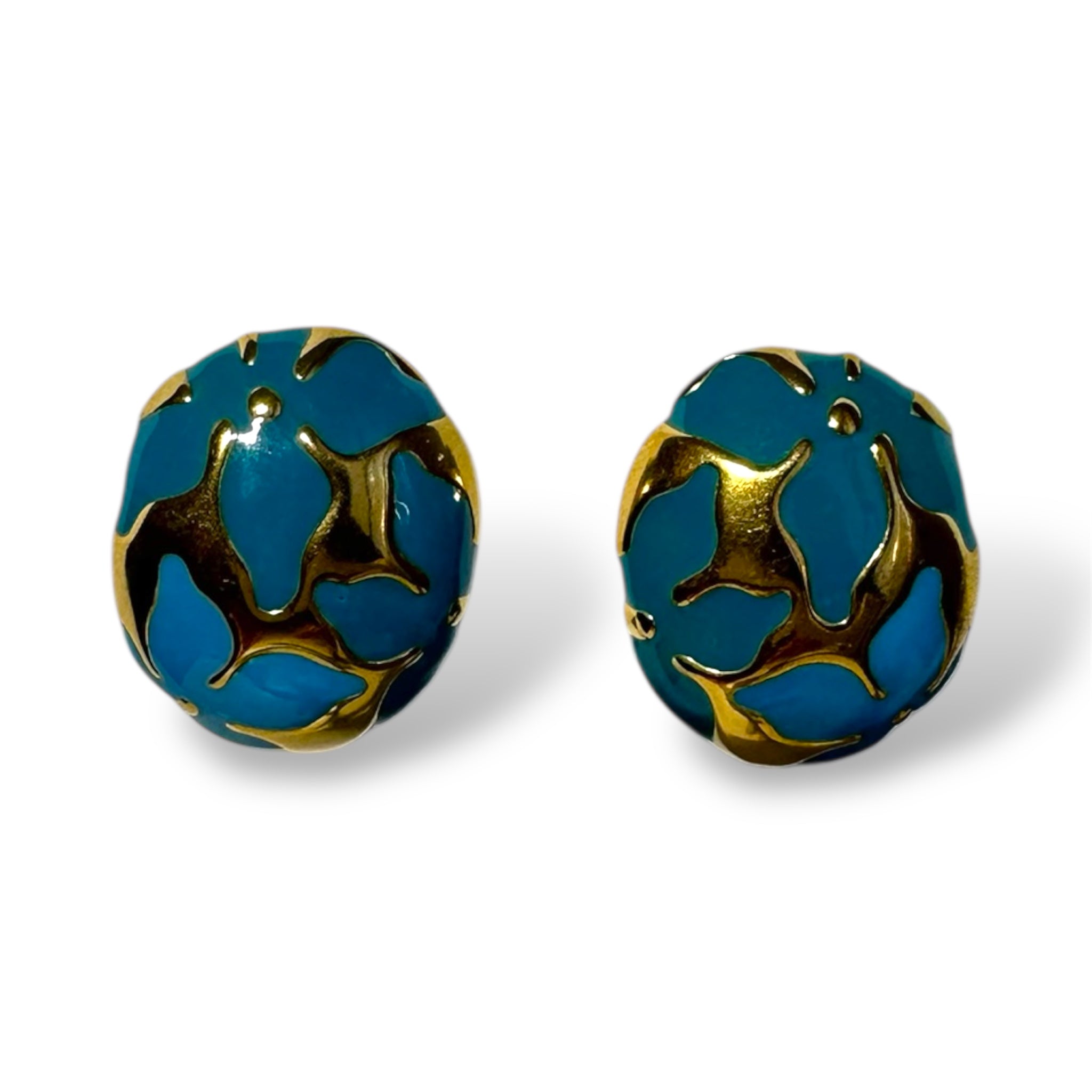 Orecchini bottone NORA