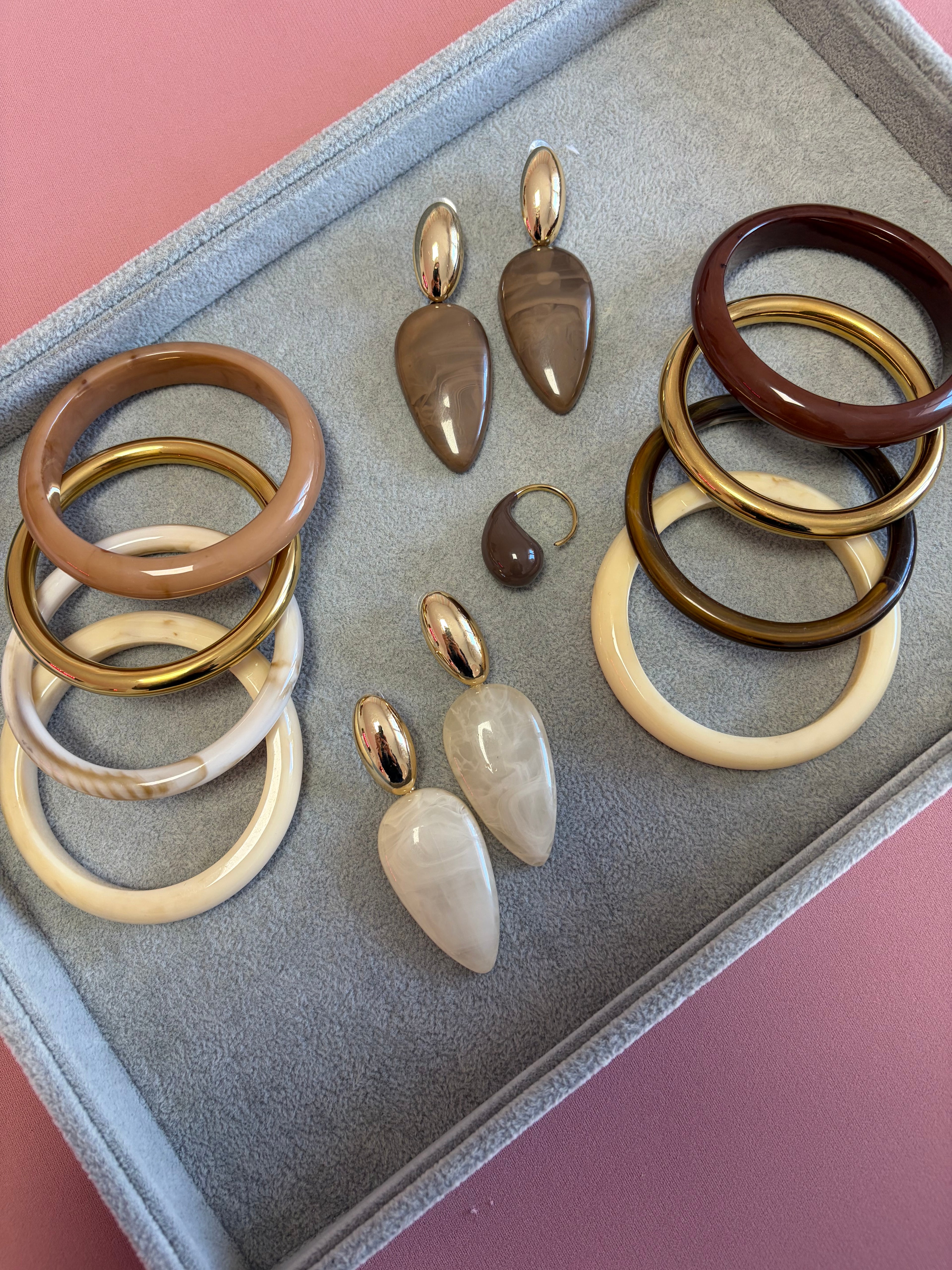 Set LUMA orecchini e bracciale