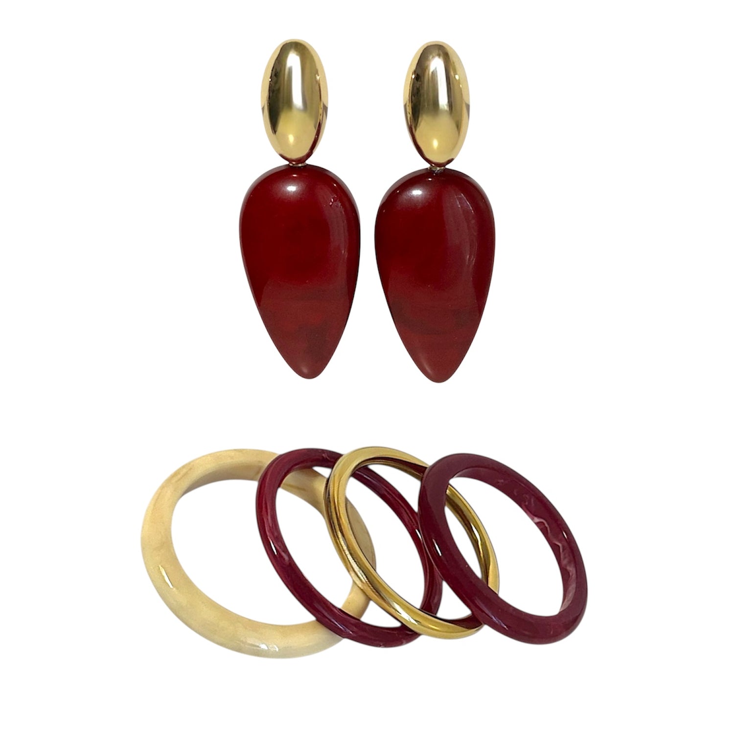 Set LUMA orecchini e bracciale