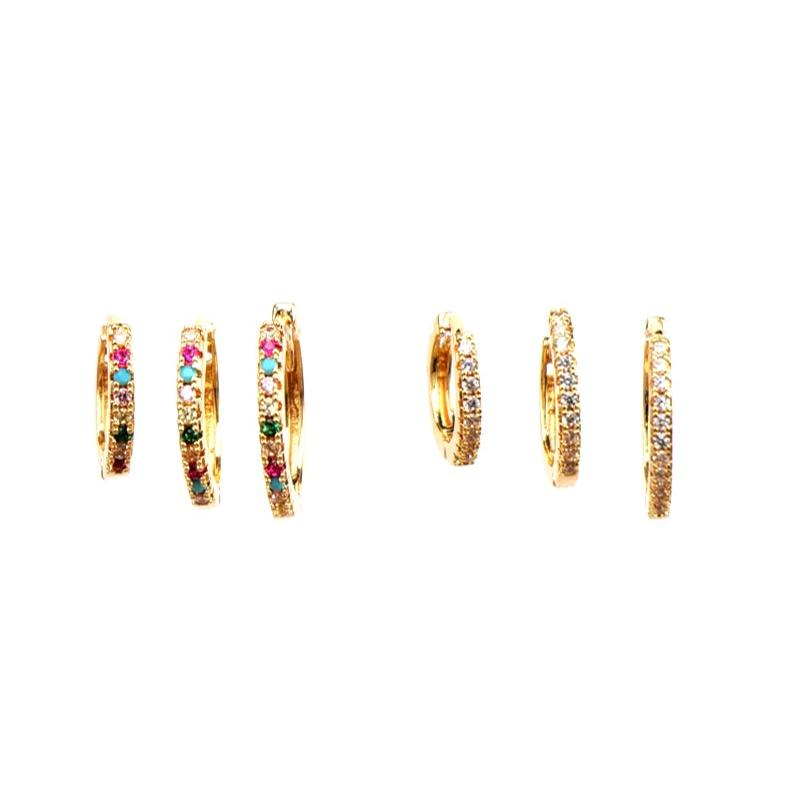 Tris orecchini BEACHOUSE GOLD