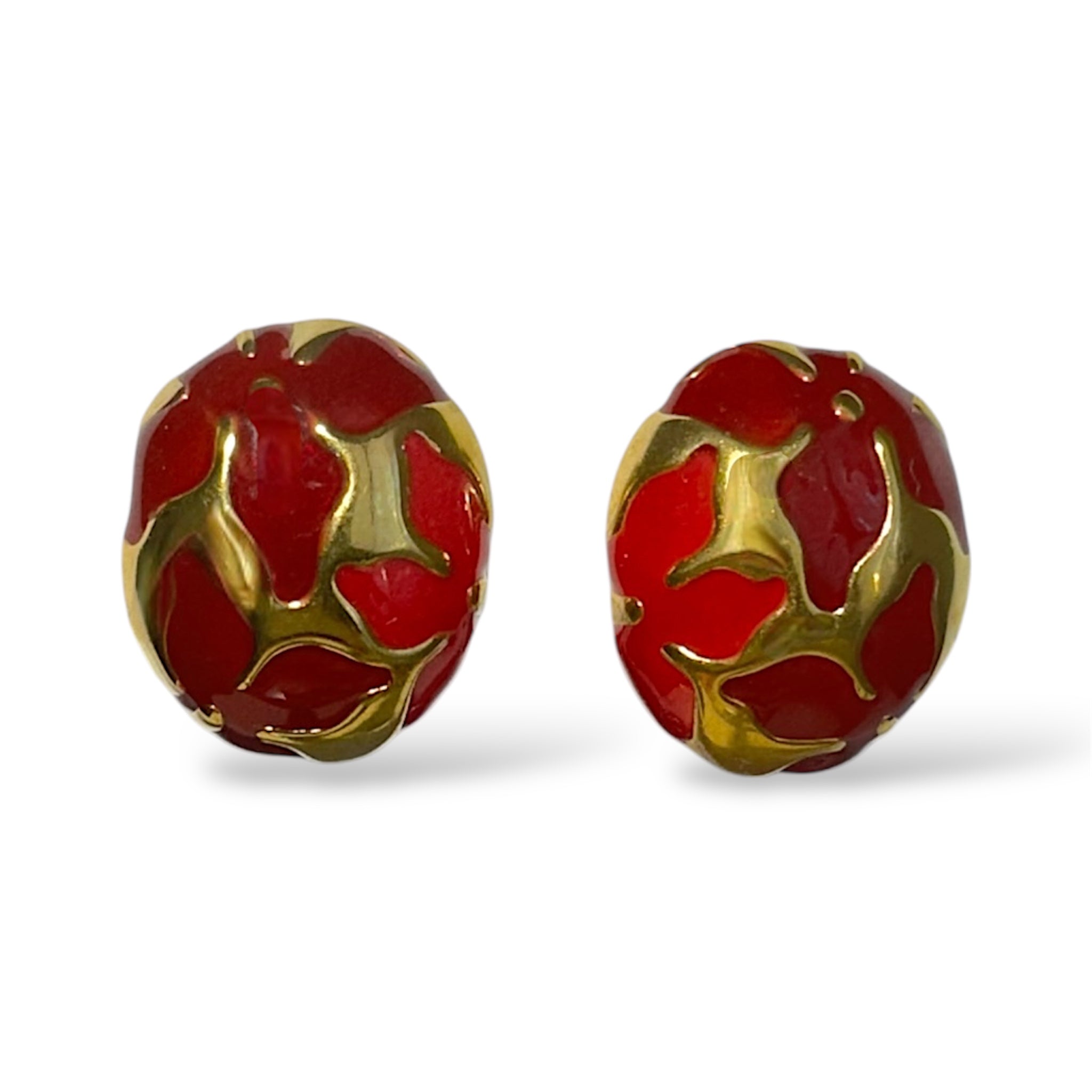 Orecchini bottone NORA